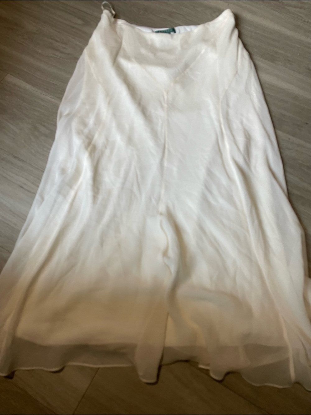 Lauren Ralph Lauren Cream Maxi Skirt